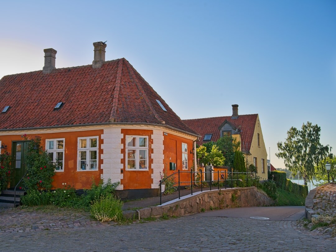 danish village street