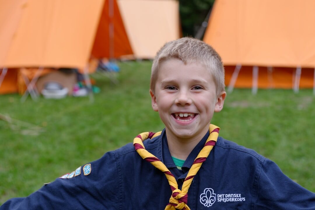 Portrait of a young Danish community member smiling