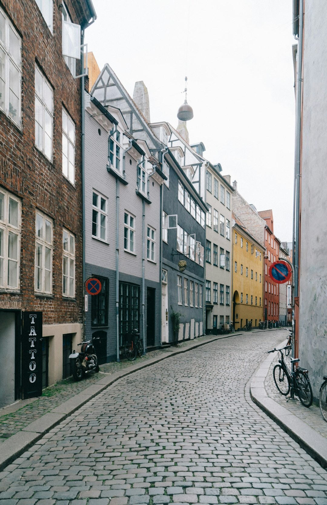 danish village street